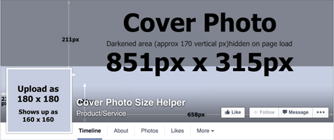facebook page cover image dimensions
